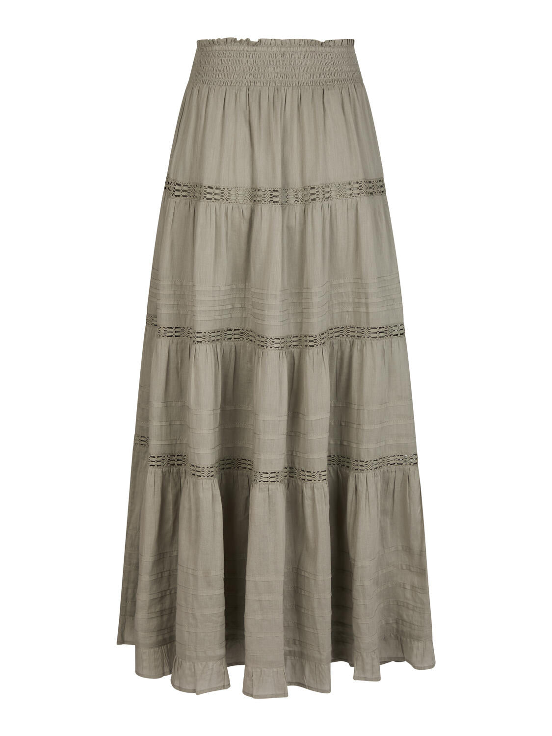 Felicia S Voile nederdel - Smoke Green